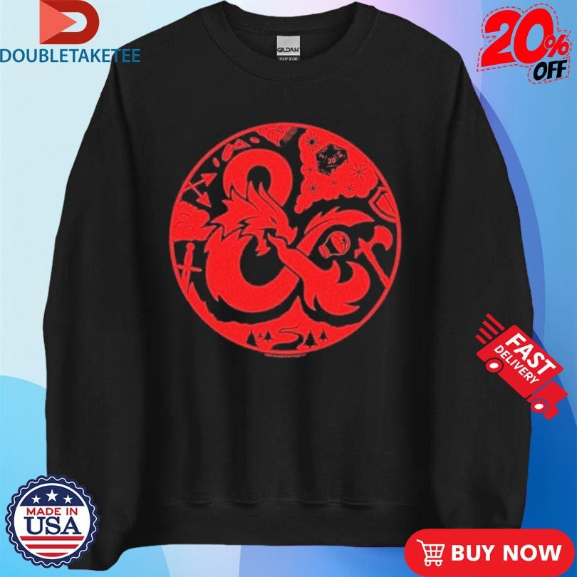 Official Dungeons &amp; Dragons Ampersand Circle Shirts