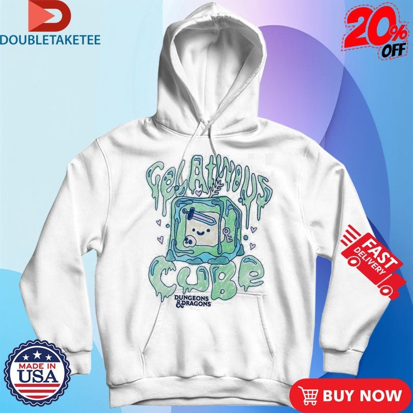 Official Dungeons &amp; Dragons Chibi Gelatinous Cube Shirts