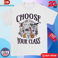 Official Dungeons &amp; Dragons Choose Your Class Shirts
