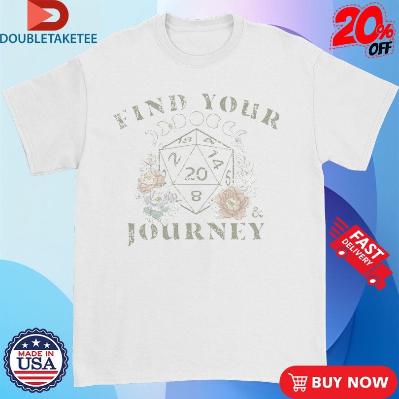 Official Dungeons &amp; Dragons Find Your Journey Shirts