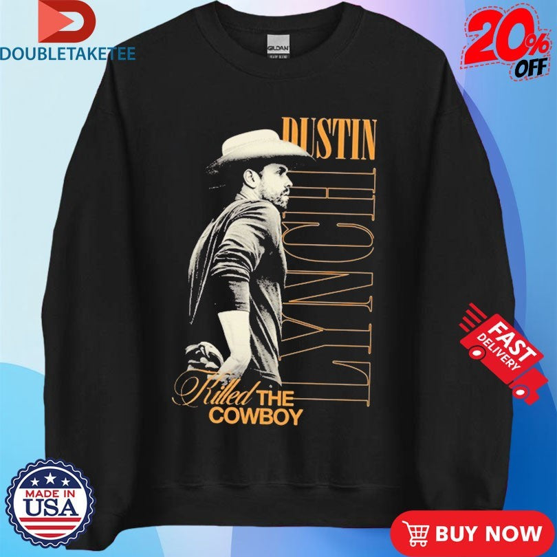 Official Dustin Lynch Killed The Cowboy 2024 Tour Shirts