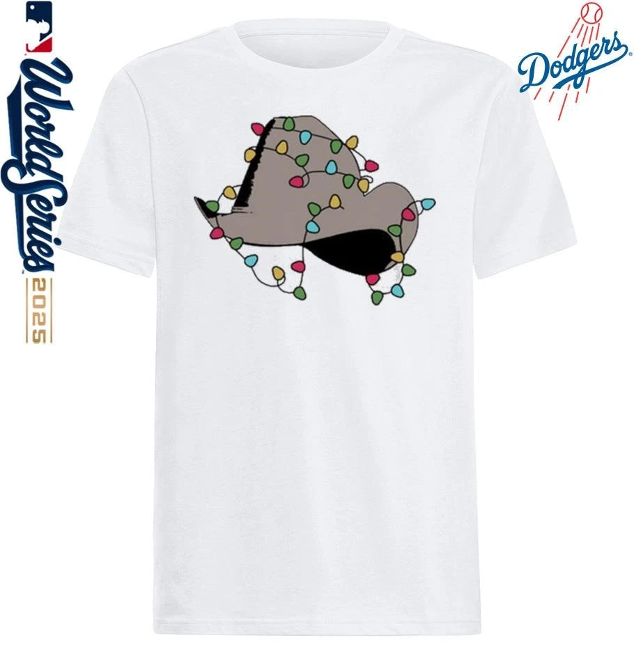 Official Dwight Yoakam Christmas Light Hat Shirt