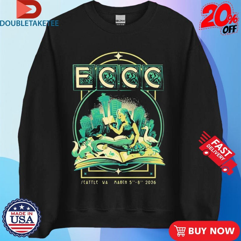 Official ECCC Seattle, WA March 5-8 2026 Book Fox Girl Shirts