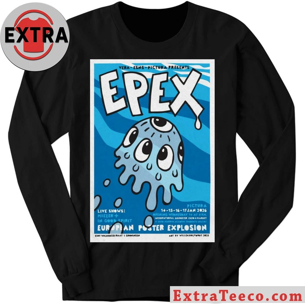 Official EPEX 2026 The European Poster Explosion Poster Shirt