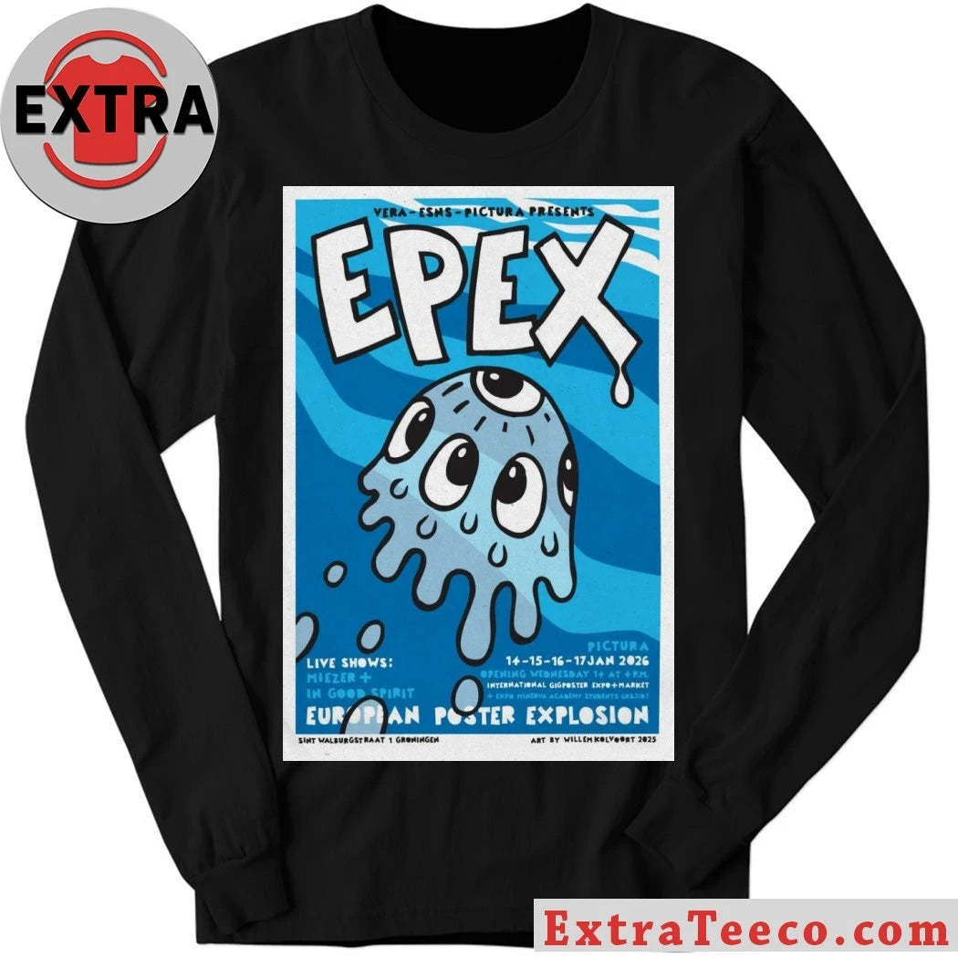 Official EPEX 2026 The European Poster Explosion Poster Shirt