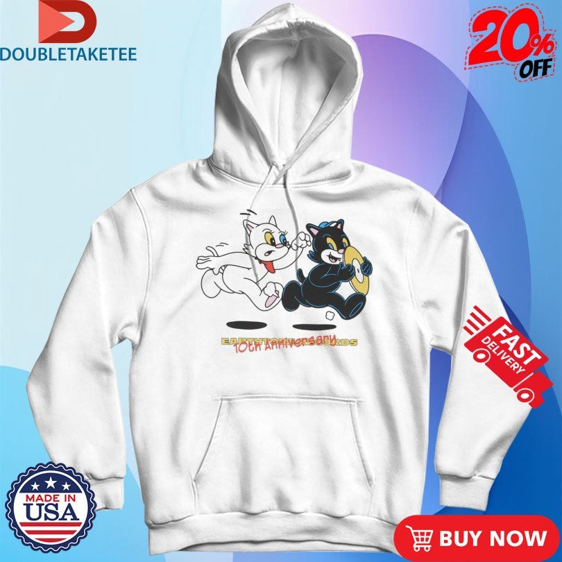 Official Earthtone 10th Anniversary Cats Shirts