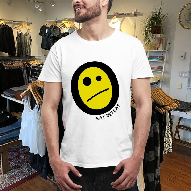 Official Eat Defeat Not So Smiley Shirts
