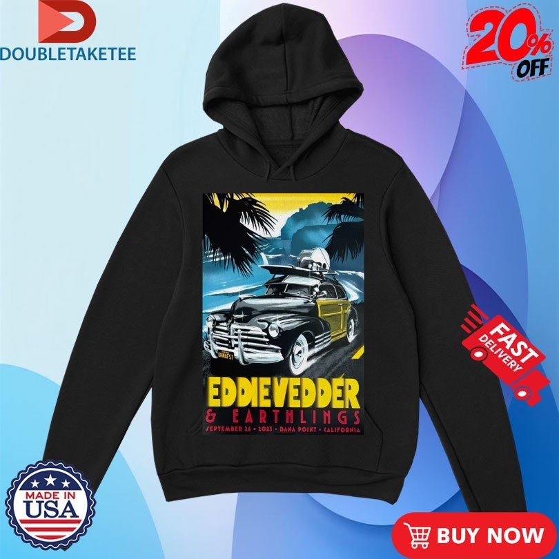 Official Eddie Vedder At Ohana Festival Dana Pont California 2025 Car Shirts