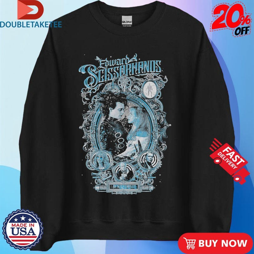 Official Edward Scissorhands I Am Not Complete Mirror Love Shirts
