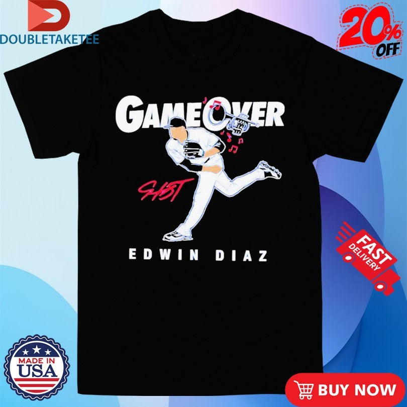 Official Edwin Diaz Game Over Los Angeles Dodgers Signature Shirts