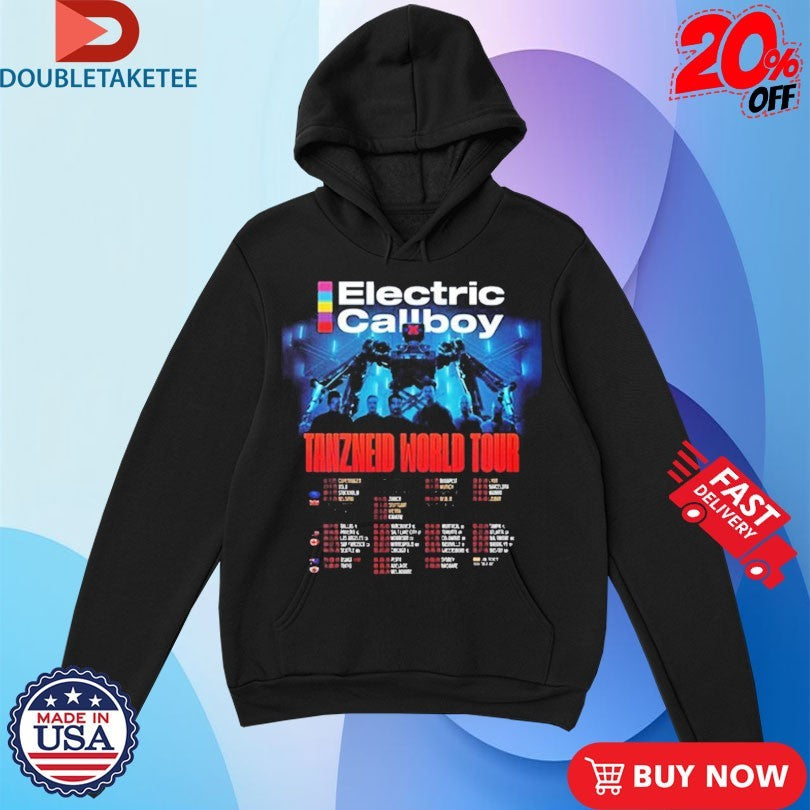 Official Electric Callboy Tanzneid World Tour 2025 Shirts