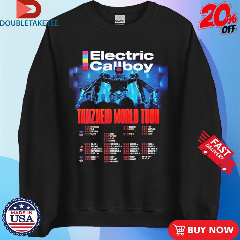 Official Electric Callboy Tanzneid World Tour 2025 Shirts