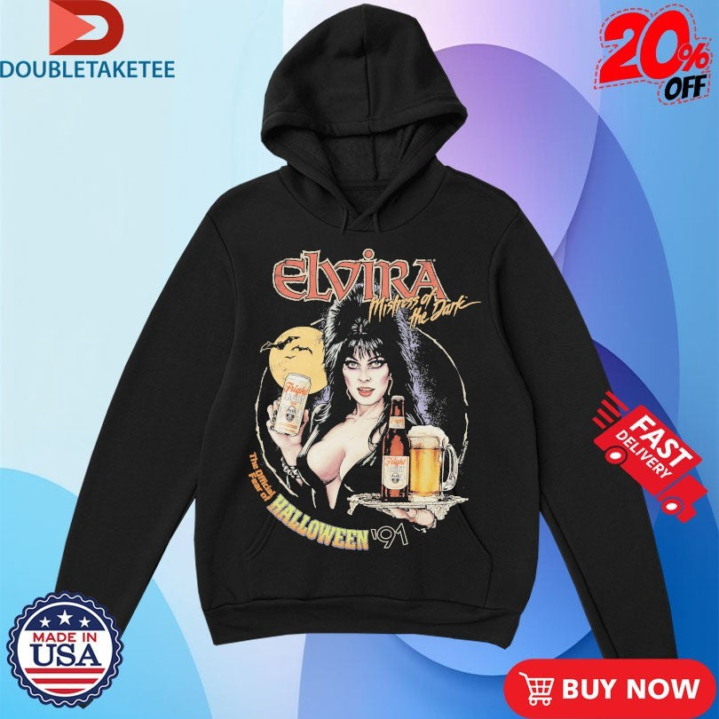 Official Elvira Mistress Of The Dark Fear Of Halloween Fright Light Shirts