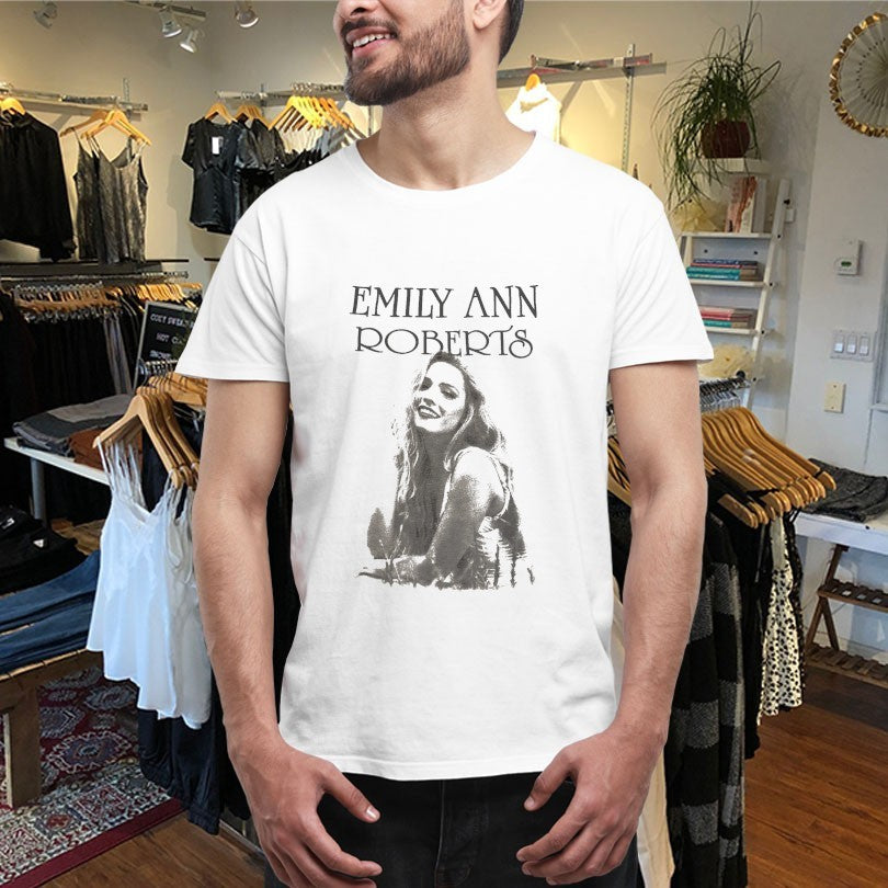 Official Emily Ann Roberts Black And White Photo Shirts