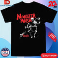 Official Emily The Strange Monster Mash Skeleton Cat Shirts