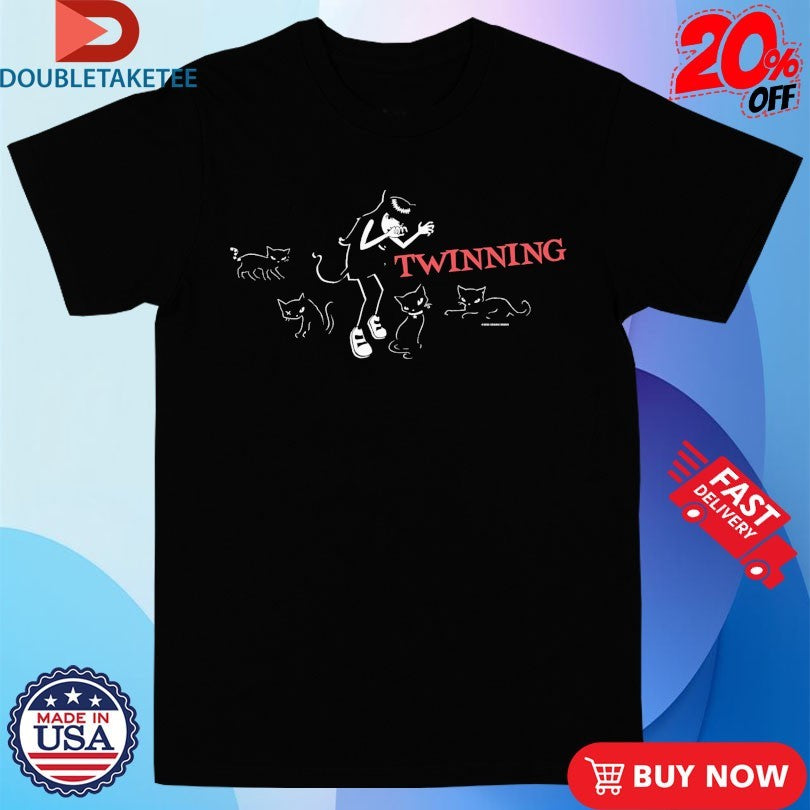 Official Emily The Strange Twinning Scaredy Cat Shirts