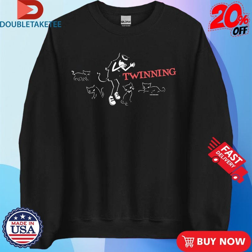 Official Emily The Strange Twinning Scaredy Cat Shirts