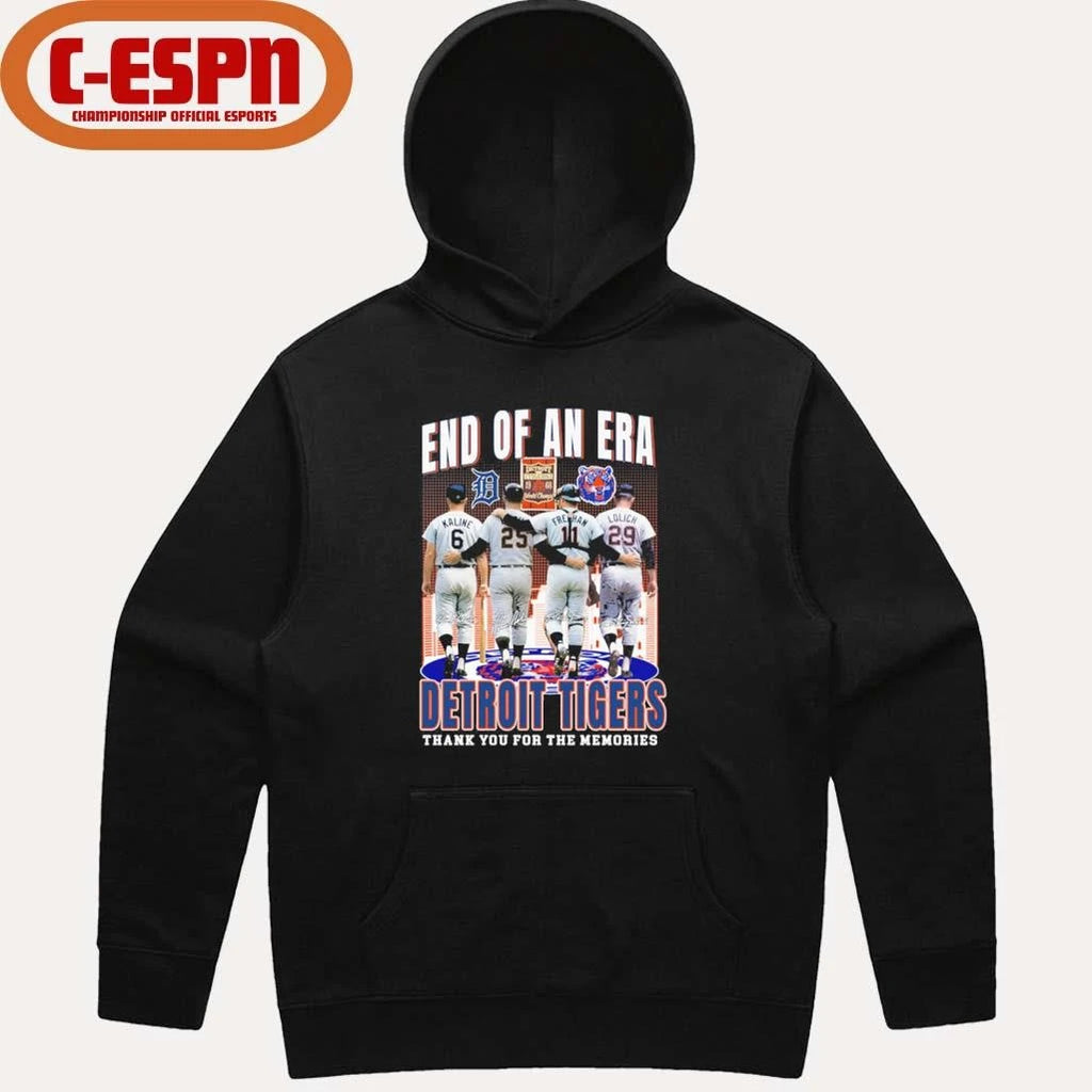 Official End Of An Era Detroit Tigers Legends Shirt