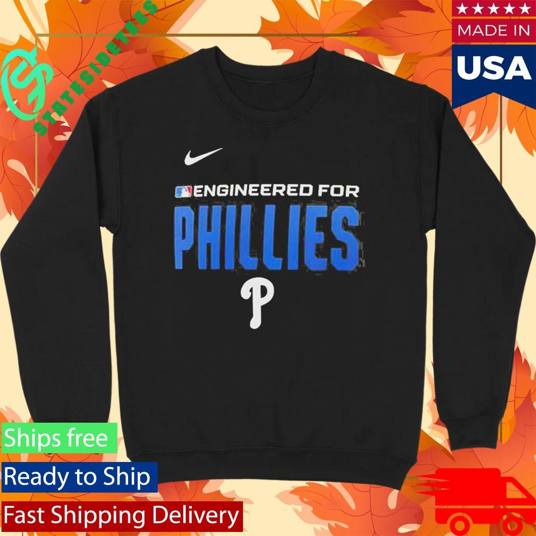 Official Engineered For Philadelphia Phillies MLB Logo 2026 T-Shirt