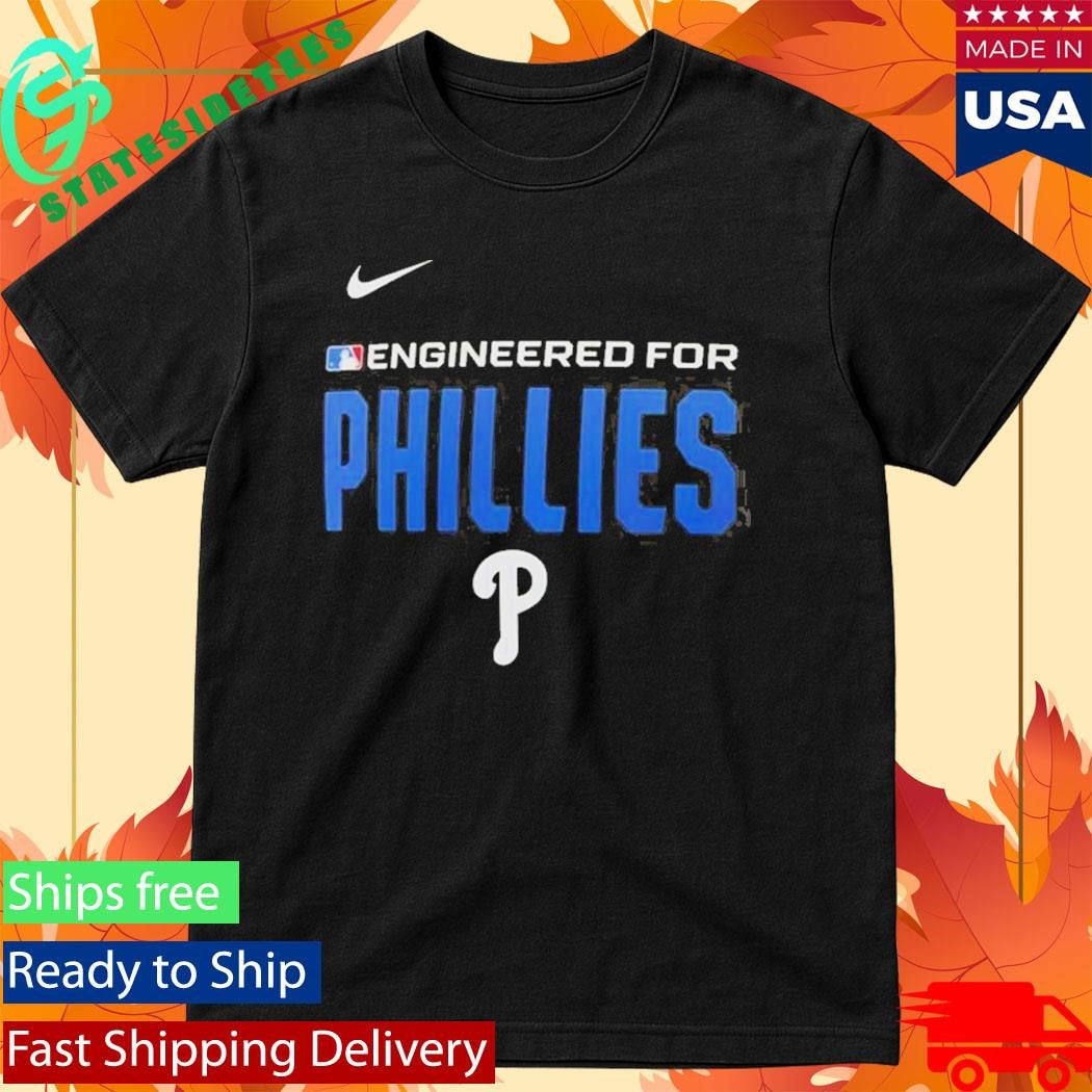 Official Engineered For Philadelphia Phillies MLB Logo 2026 T-Shirt