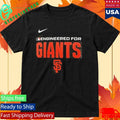 Official Engineered For San Francisco Giants MLB Logo 2026 T-Shirt