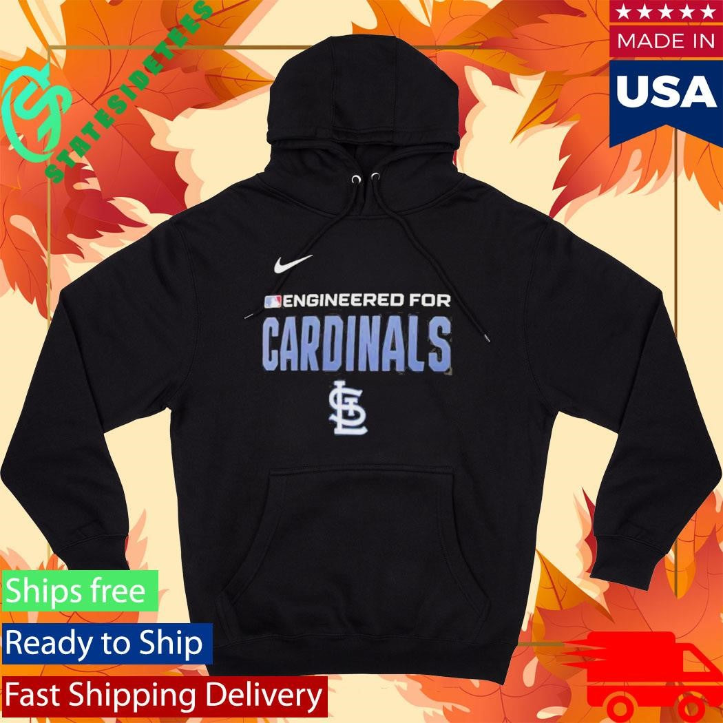 Official Engineered For St Louis Cardinals MLB 2026 Logo T-Shirt