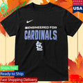 Official Engineered For St Louis Cardinals MLB 2026 Logo T-Shirt