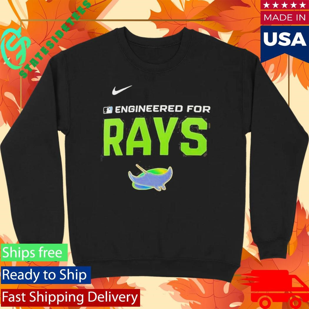 Official Engineered For Tampa Bay Rays MLB Logo 2026 T-Shirt