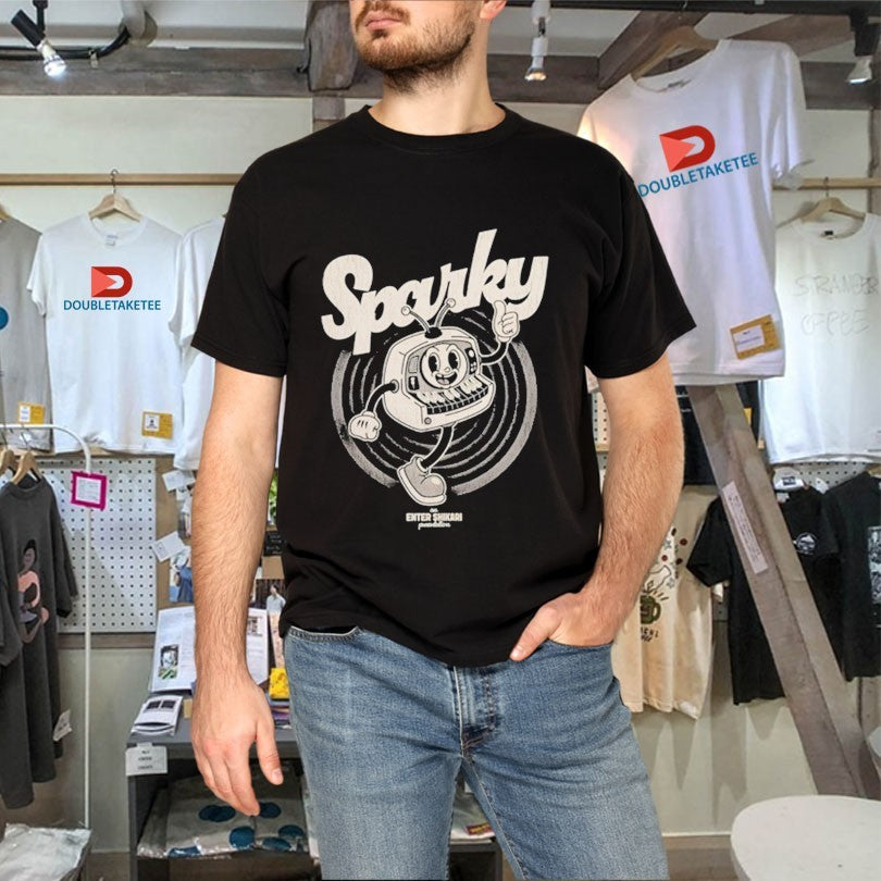 Official Enter Shikari Rubber Hose Sparky Mono Shirts