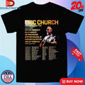 Official Eric Church Free The Machine Tour 2026 North America Shirts