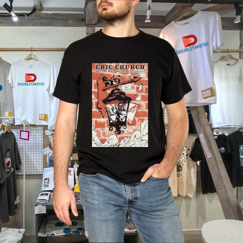 Official Eric Church Mar 7 2026 North Charleston Shirts