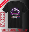 Official Evansville Purple 2026 Missouri Valley Conference Women’s Basketball Tournament Champions Shirt