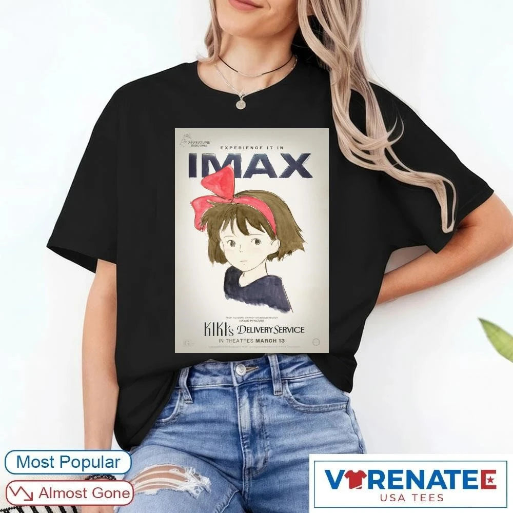 Official Experience It In Imax Kiki’s Delivery Service In Theatres March 13 2026 Poster t-shirt