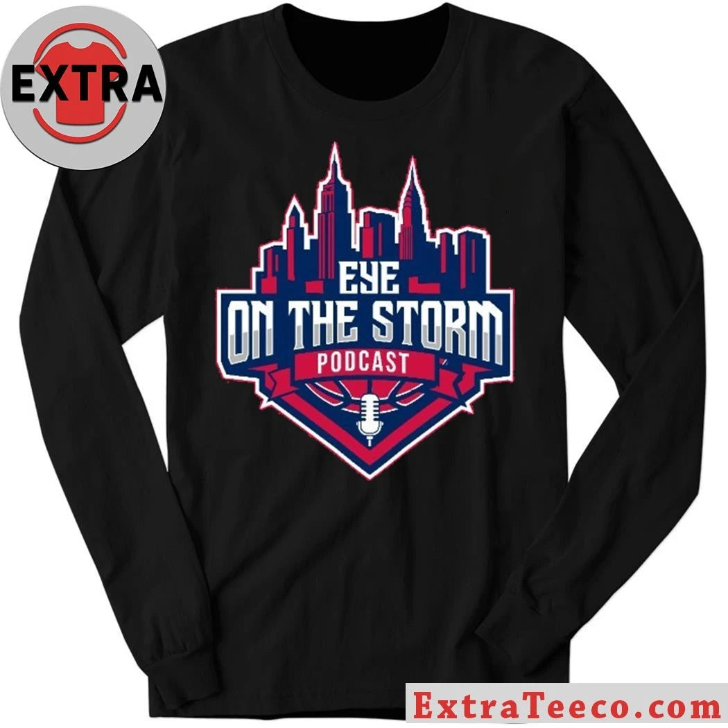 Official Eye On The Storm Podcast Logo T-Shirt