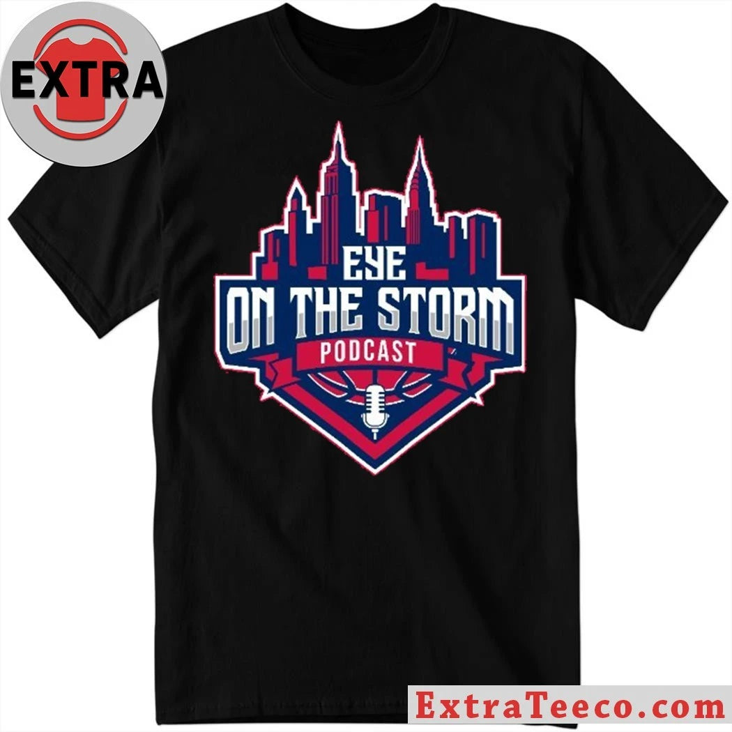 Official Eye On The Storm Podcast Logo T-Shirt