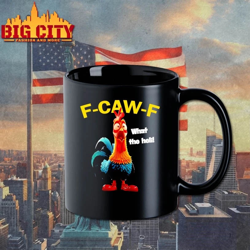 Official F-Caw-F Chicken What The Heli shirts