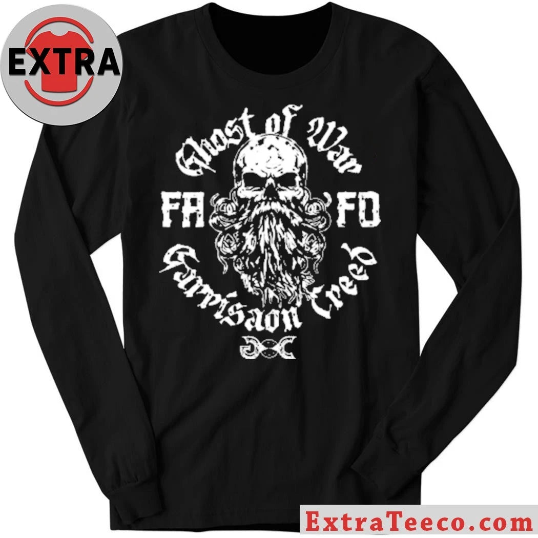 Official FA FO Ghost of War Garrison Creed Gothic T-Shirt