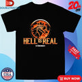 Official FC Cincinnati  Hell Is Real Kombat Orange Flame Shirts