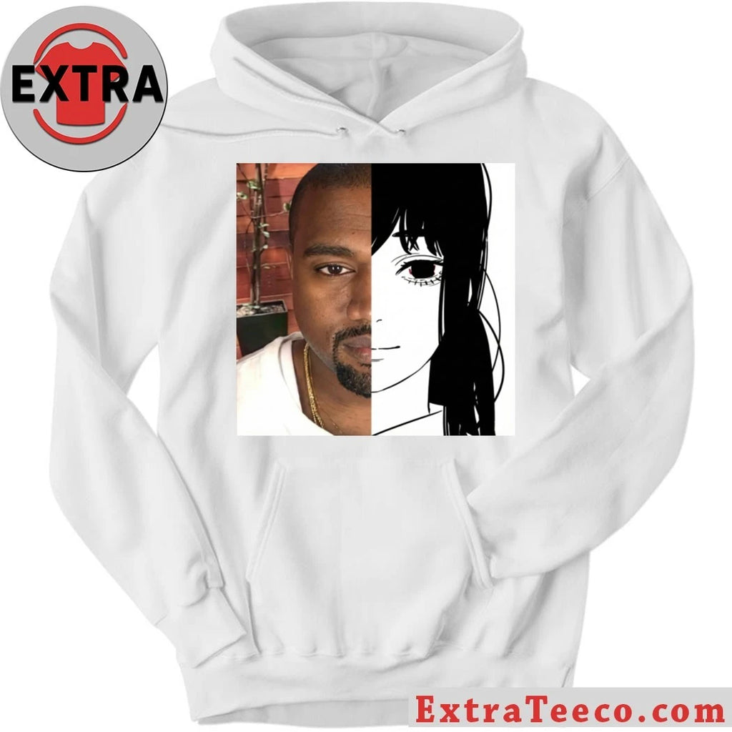Official Famous American rapper Kanye West and the character Makima from the Chainsaw Man series Goofyahhtees Ye X Asa Shirt