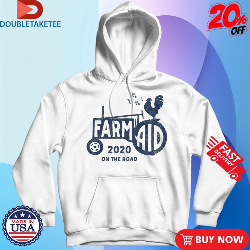 Official Farm Aid 2020 On The Road Chicken Shirts
