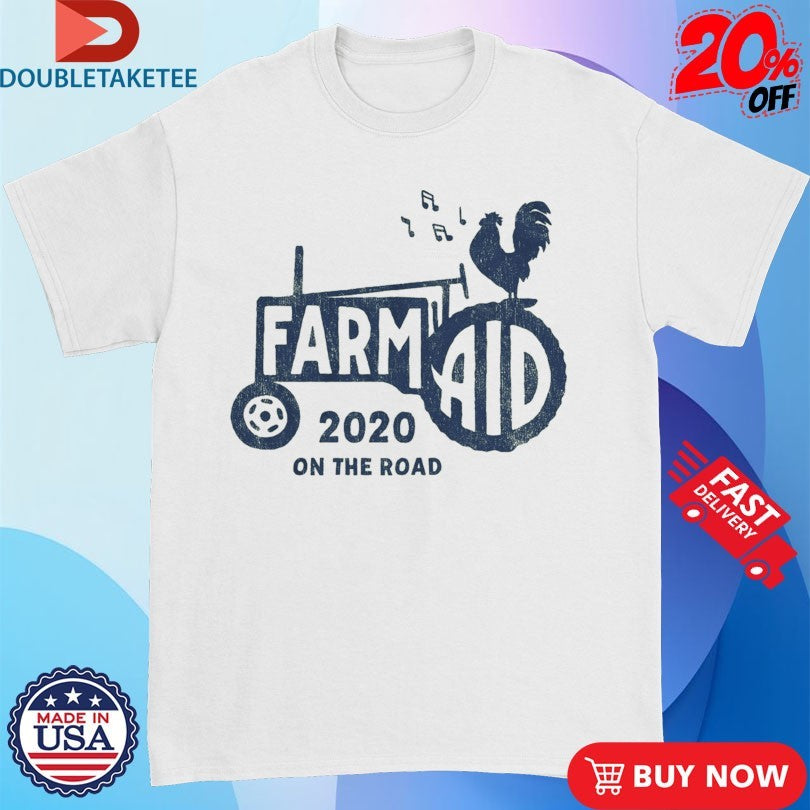 Official Farm Aid 2020 On The Road Chicken Shirts