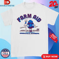 Official Farm Aid 40 Years Record Minneapolis Minnesota Shirts