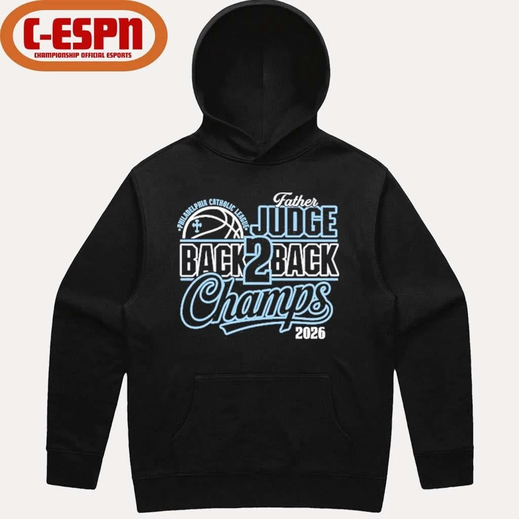 Official Father Judge Philadelphia Catholic League Back To Back Champions Shirt