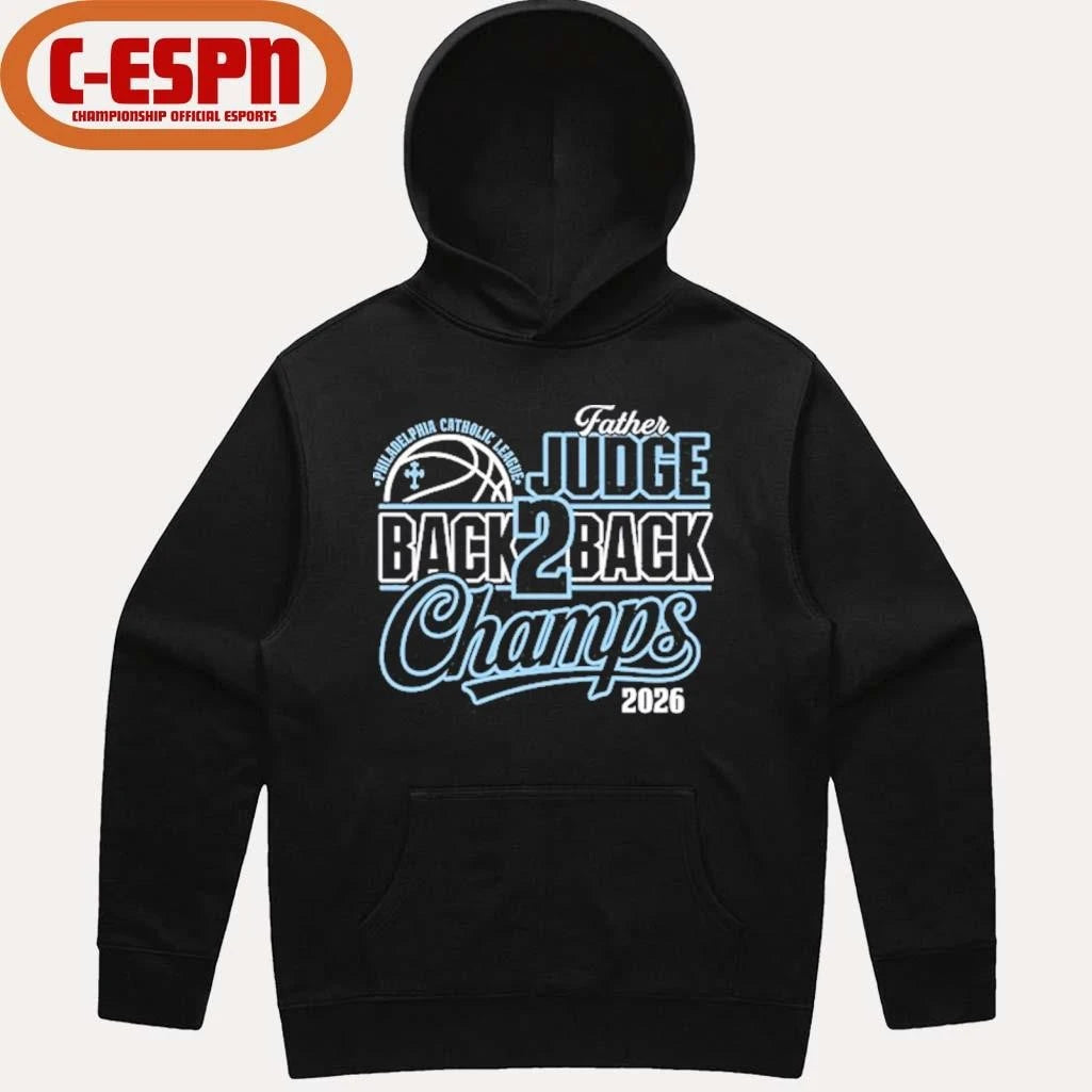 Official Father Judge Philadelphia Catholic League Back To Back Champions Shirt