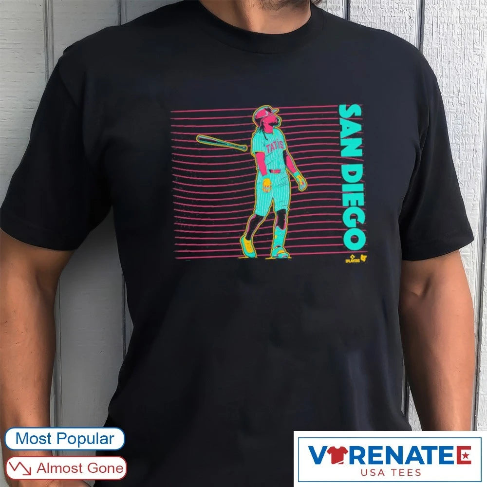 Official Fernando Tatis Jr Neon Nights San Diego Padres MLB Baseball T-Shirt