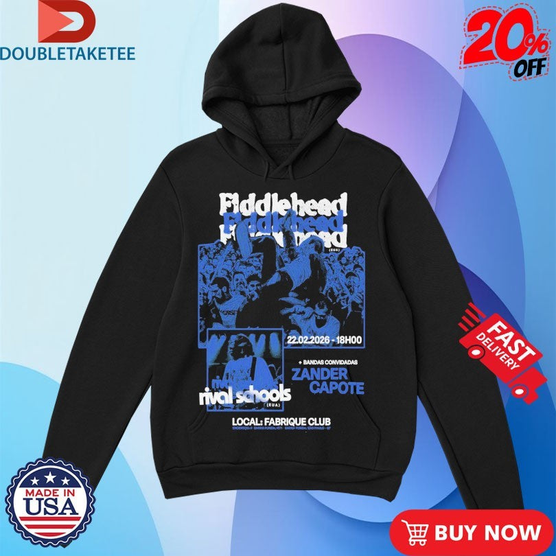 Official Fiddlehead Feb 22 2026 São Paulo Brazil Shirts