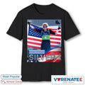 Official Fis Para Cross-country Skiing Women’s Standing Sprint Sydney Peterson Silver Medal Milan Cortina 2026 T-Shirt