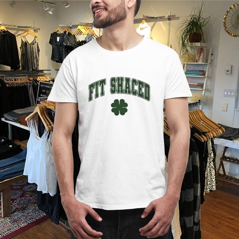 Official Fit Shaced St. Patricks Day Clover Shirts