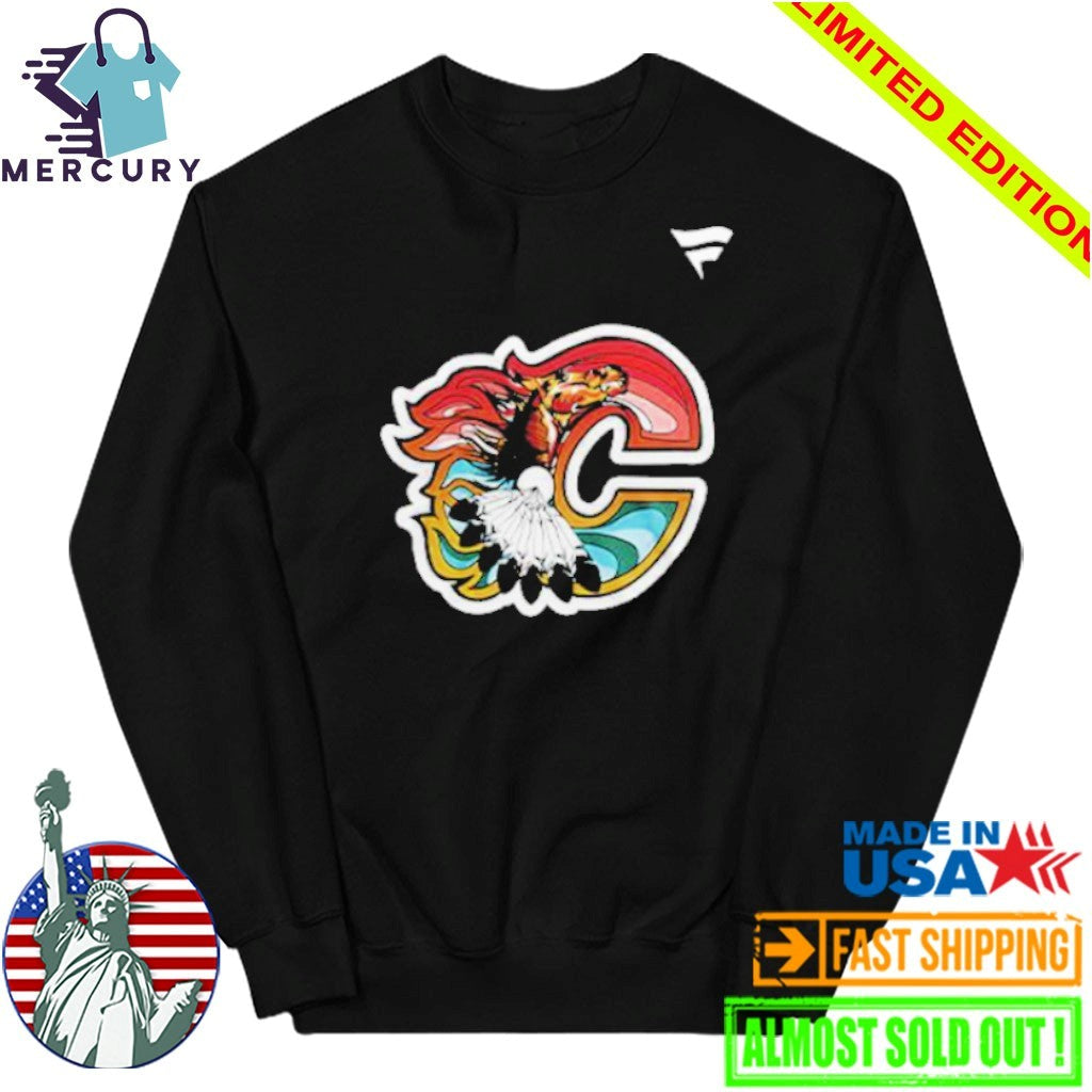 Flames Reveal 2026 Indigenous Celebration Logo Shirt