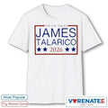 Official Flip the Tables James Talarico 2026 Senate T-Shirt